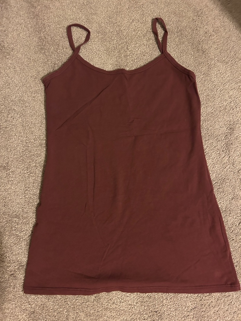 BKE Maroon Spaghetti Strap Camisole